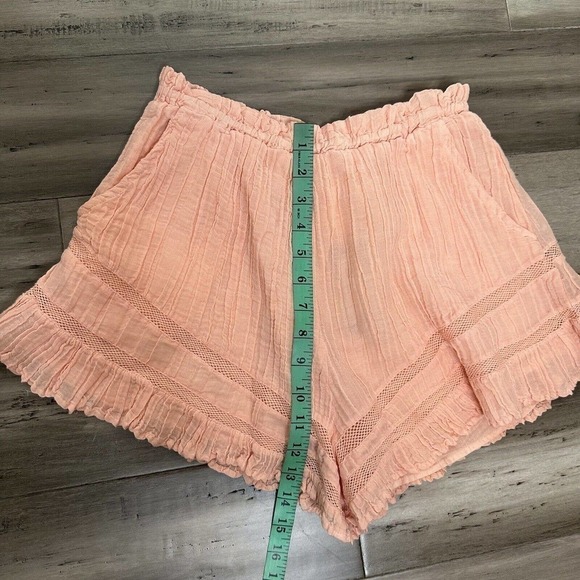 NWT Guess Lensie Beach Set Women's Pink Shorts XS Top S - Picture 11 of 13